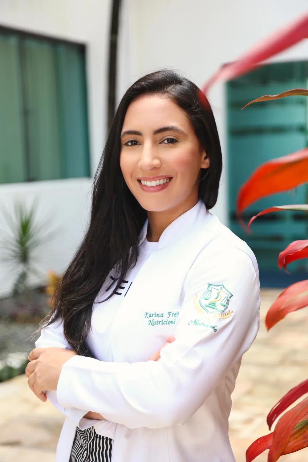 Retrato de Karina, Nutricionista.