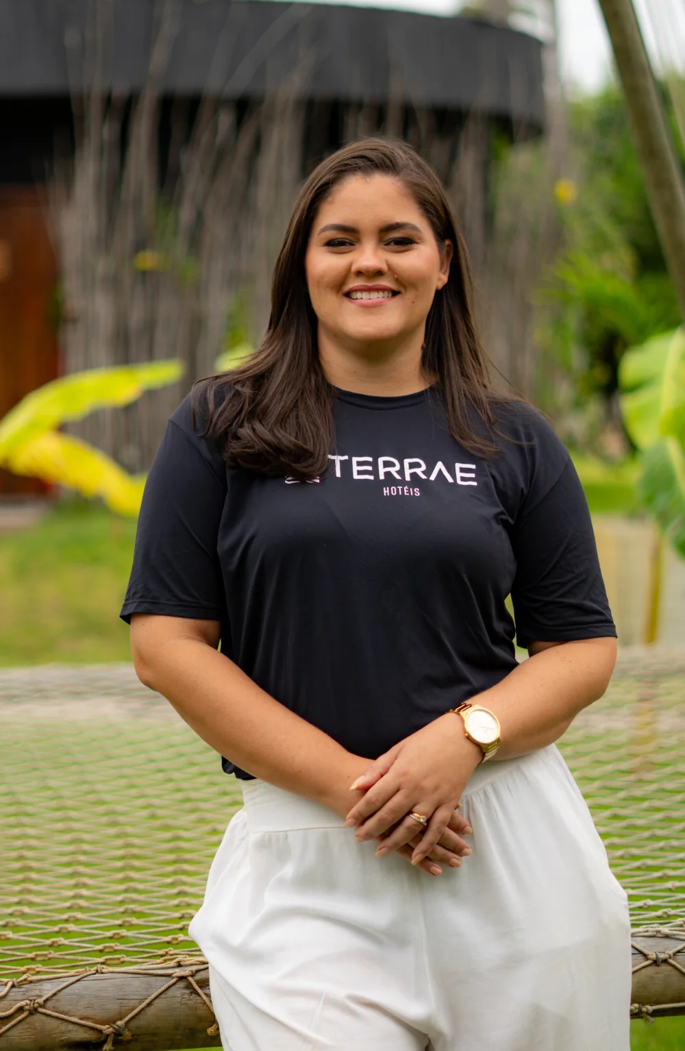 Retrato de Luana, Gerente Destino Milagres.